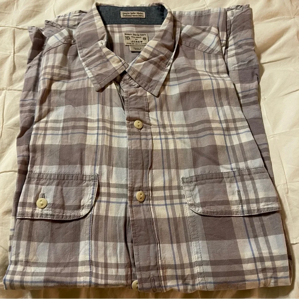 J.Crew Plaid‎ 100% Cotton shirt